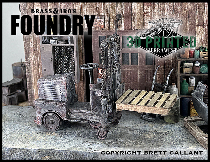 SierraWest Scale Models O Scale Brass and Iron Foundry